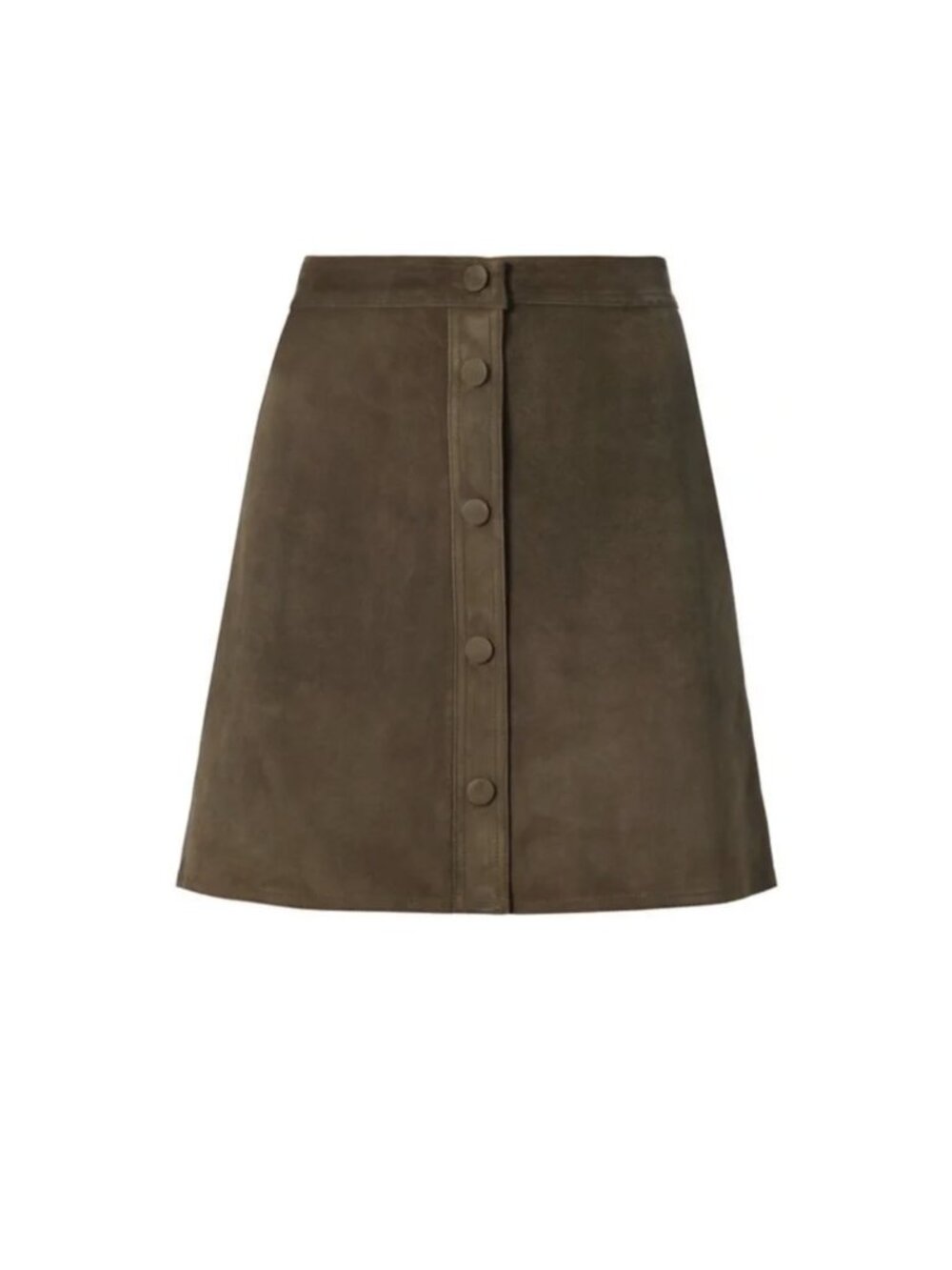Helmut Lang Suede Mini Skirt